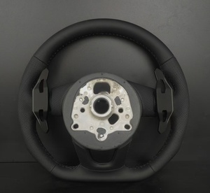 Volante Sportivo in Pelle Stile RS per Audi A3 A4 A5 A6 <span class=keywords><strong>A7</strong></span> Q3 Q5 Q7 S Line - Product Image 4