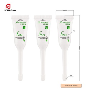 <span class=keywords><strong>Tube</strong></span> pharmaceutique jetable en <span class=keywords><strong>plastique</strong></span> de petite taille 5 ml 10 ml <span class=keywords><strong>pour</strong></span> une seule utilisation <span class=keywords><strong>Embout</strong></span> de buse long <span class=keywords><strong>Tube</strong></span> d'emballage de gel vaginal - Product Image 2