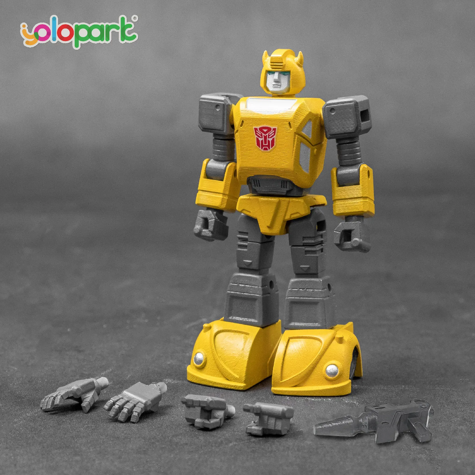 AMK seri Mini-Model Bumblebee kit mainan Transformer