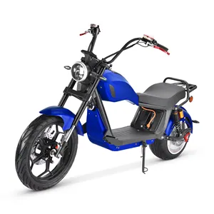 Novo estilo 17 polegadas roda frontal moped de moto elétrico