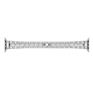 Correa de Reloj de Acero Inoxidable de Lujo con Cierre de Mariposa Ajustable, 20 cm de Longitud, Compatible con Tamaños de 38-49 mm - Product Image 1