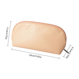 Borsa per il Trucco Ecologica in PU Lucido con Logo Personalizzato in Rilievo, Resistente all'Acqua, Portatile, per Pennelli da Trucco - Product Image 1