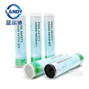 <span class=keywords><strong>Kit</strong></span> de réparation de couverture de <span class=keywords><strong>piscine</strong></span> en maille PVC avec couverture de sécurité résistante aux UV pour piscines hors sol et enterrées - Product Image 2