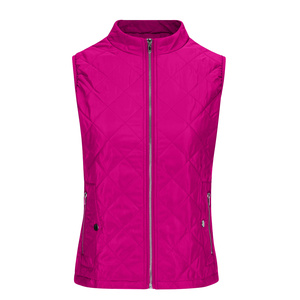 RTS <strong>Woman</strong> <strong>Puffer</strong> Vest With Diamond Quilting Many Colors <strong>Gilet</strong> With 140gsm Padding Polyester Fabric and Lining - Product Image 3