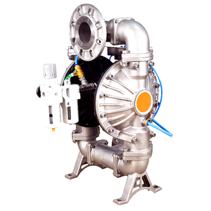 ปั๊มไดอะแฟรมลมแรงดันสูงสำหรับผง รุ่น QBF3-80P สำหรับอุตสาหกรรมอาหารและเครื่องดื่ม วัสดุโลหะผสม กำลังการผลิต 6000 กก./ชม. - Product Image 5