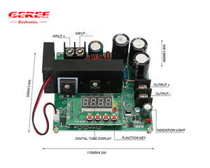 150KHz B900W <strong>DC</strong> Constant Current Power Supply Adjustable Voltage Boost Module 120V 15A Charger 8-60V Power <strong>Stablization</strong> - Product Image 2
