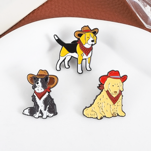 Sản Xuất Phim Hoạt Hình Phong Cách Ve Áo Pins Dễ Thương Động Vật Men Pin Bộ Sưu Tập Mềm Men Hat Pins - Product Image 2