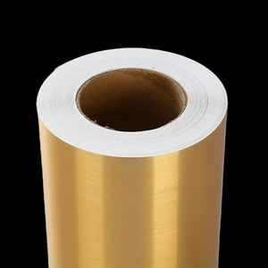 Rouleau d'étiquettes autocollantes en vinyle PET brossé or brut de 210 mm pour imprimante jet d'encre Epson à encre pigmentée - Product Image 3