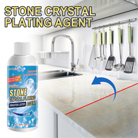 Agent de placage cristallin Jaysuing pour pierre, marbre, quartz, granit, carrelage céramique – Liquide éclaircissant et anti-rouille pour la suppression des taches de corrosion