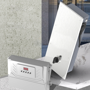 Operador automático de puertas batientes con control remoto inteligente, motorizado, de acero inoxidable, para puertas de vidrio de alta resistencia, con cierre de resorte de suelo - Product Image 4