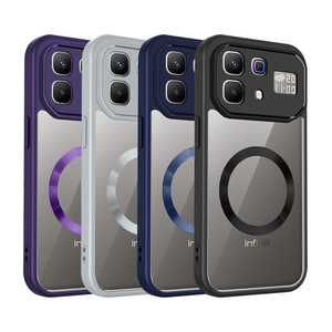 Étui de protection antichoc magnétique de luxe à grain CD pour Infinix Note 60 Camon 50 Spark 40 Pro - Product Image 1