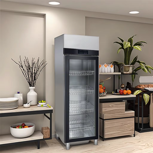 Armoire de désinfection économique à porte unique en verre avec circulation d'air chaud pour la stérilisation de la <span class=keywords><strong>vaisselle</strong></span> de cuisine commerciale - Product Image 2