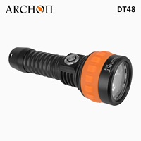 Lampe de plongée étanche rechargeable ARCHON DT48, lumière LED sous-marine 300M de profondeur, batterie 7000mAh, 4500 lumens