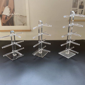 Tùy chỉnh hiện đại thân thiện với môi Acrylic kính hiển thị đứng có thể tái chế cửa hàng bán lẻ Countertop Kính mát hiển thị - Product Image 1