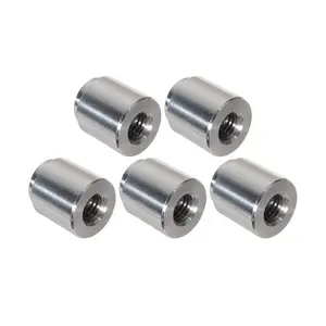 stainless steel or aluminum M10 M6 M4 M5 M6 weld On Bung Female Nut Threaded Insert Weldable Metric 10mm