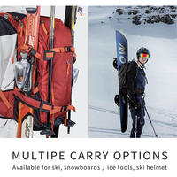 Sac à dos de ski imperméable - Multifonctionnel pour le snowboard, la randonnée, le camping, les sports et les voyages