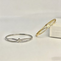 Gelang Manset Terbuka Berbentuk Semanggi Empat Daun Mewah untuk Wanita, Lapis Emas 18K, Bertabur Zirkonia Kubik, Elegan untuk Sehari-hari, Pesta, Hadiah Perhiasan, Dapat Disesuaikan