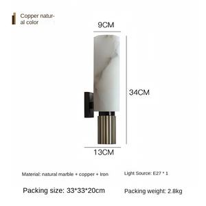 Applique murale de chevet LED E27 pour hôtel moderne avec support d'applique murale en tissu - Product Image 5