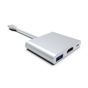Loại C <span class=keywords><strong>USB</strong></span> 3.1 để <span class=keywords><strong>USB</strong></span>-C 4K HDTV <span class=keywords><strong>USB</strong></span> 3.0 đa cổng Bộ chuyển đổi trung tâm - Product Image 2