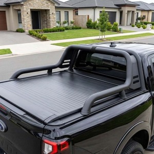 ฝาปิดกระบะท้ายอัจฉริยะไฟฟ้า F-150 XL ควบคุมผ่านแอพพลิเคชั่น แบบม้วนเก็บได้ ป้องกันการหนีบ  วัสดุอะลูมิเนียม ปี 2024+ - Product Image 4