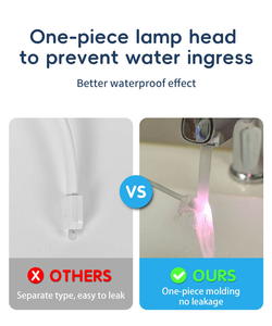 Factory Direct Sale Upgraded Version Smart Toilet Night <b>Light</b> Automatic Motion <b>Sensor</b> Rechargeable <b>LED</b> Bathroom <b>Light</b> for Home - Product Image 4