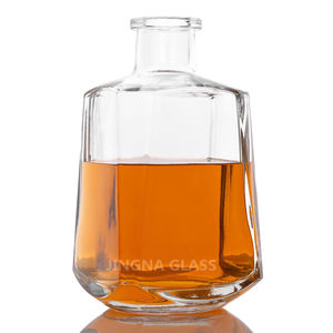 Botellas de vidrio transparente <span class=keywords><strong>Premium</strong></span> 700ml 750ml para botellas de licor de whisky <span class=keywords><strong>Mezcal</strong></span> Tequila Vodka con cierres de corcho - Product Image 5