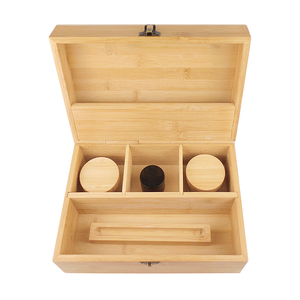 Large Bamboo <strong>Box</strong> Combination <strong>Lock</strong> Decorative <strong>Box</strong> for Storage Lockbox with Storage Jar, Christmas Gifts for Men Women, Home Decor - Product Image 6