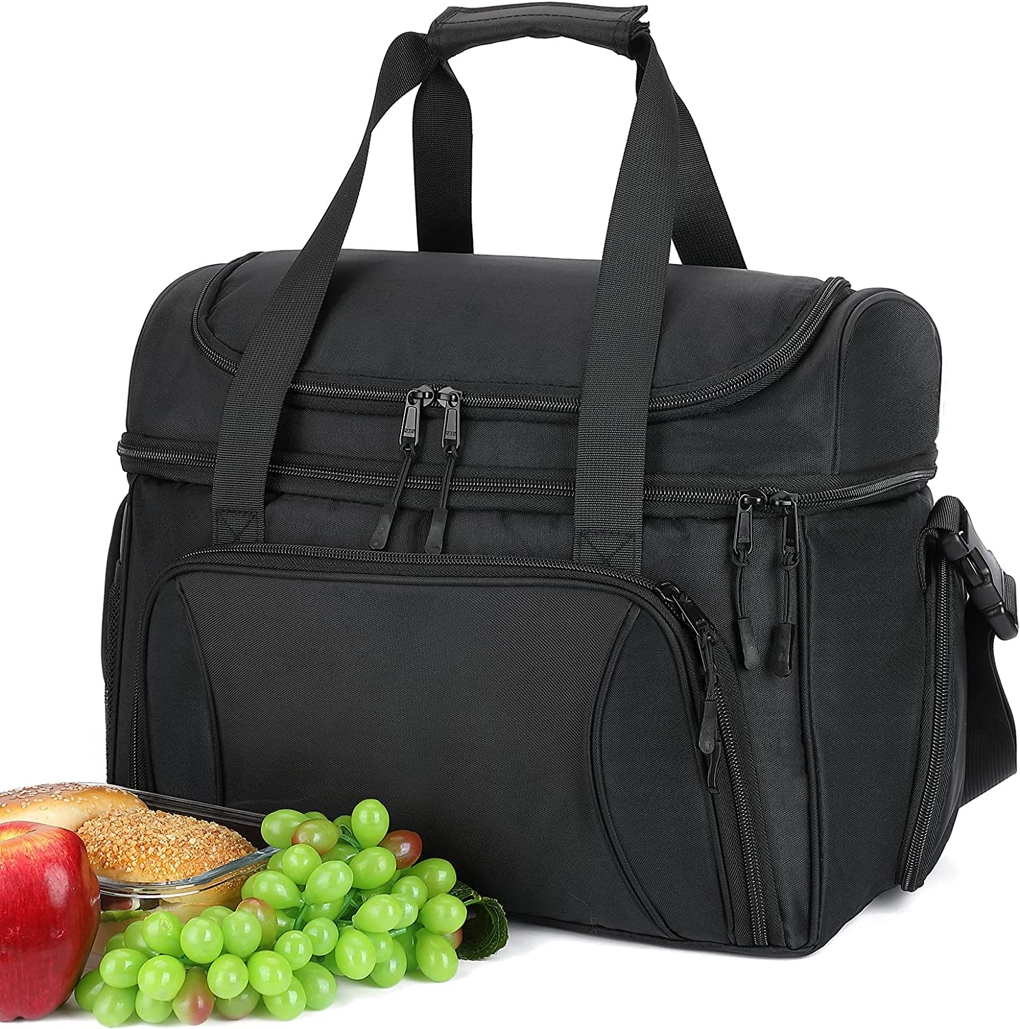 BSCI OEM под заказ, 36 банок, очень большая сумка для ланча, изолированная сумка, мягкая сумка-холодильник для работы, кемпинга, спорта