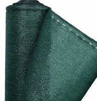 Filet d'ombrage tricoté en HDPE vert foncé 35, taux d'ombrage 95%, plusieurs couleurs pour l'agriculture, serres, jardins, protection solaire
