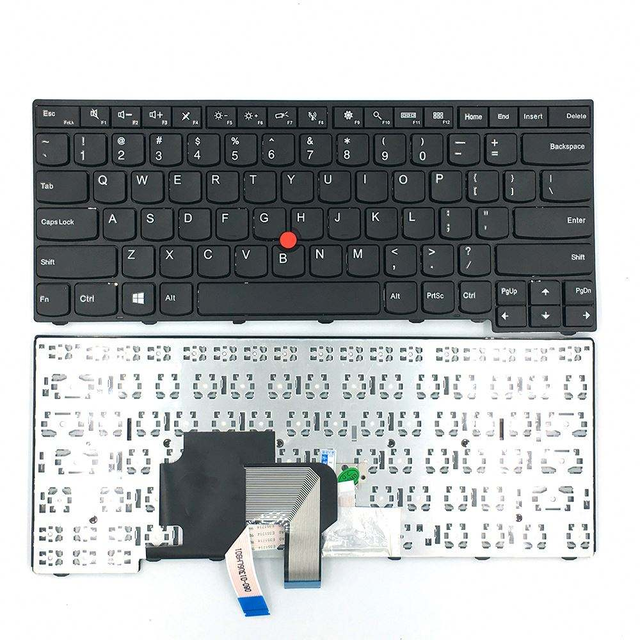 HK-HHT NEW Replacement Laptop Keyboard for Lenovo ThinkPad L440 L450 L460 L470