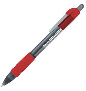 Stylo à glissement fluide avec logo personnalisé, <span class=keywords><strong>action</strong></span> rotative, encre rouge 0,7 mm à séchage rapide, sans bavure, impression sur tampon, promotionnel, articles promotionnels, vente en gros - Product Image 2