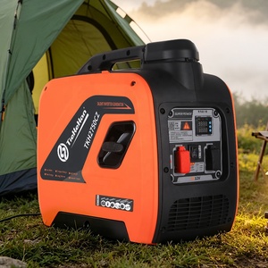 Générateur de climatisation de stationnement DC 12V 1/1.2kW Silencieux 4 temps Mini réservoir de carburant 5.5L Écologique - Product Image 1