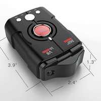 Nouveau détecteur de radar de voiture V8 à 360 degrés, 16 bandes, version russe/anglaise, écran LED, anti-détecteur de radar XK NK Ku Ka Laser