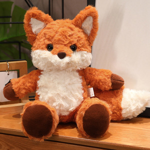 Coussin en peluche renard personnalisé, petit et mignon, jouet animal en coton PP, cadeau idéal pour un anniversaire - Product Image 2