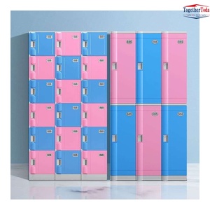 Casiers de rangement en plastique à 18 compartiments, multicolores, empilables, pour supermarchés, gymnases et espaces publics - Product Image 3