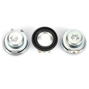 Loa đáy nồi đường kính 28mm <span class=keywords><strong>8</strong></span> <span class=keywords><strong>ohm</strong></span> 3 watt loa đa phương tiện từ tính kép - Product Image 3