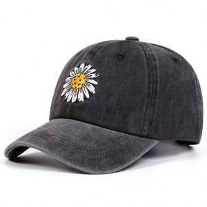Casquette de baseball non structurée personnalisable à 6 panneaux avec visière incurvée, en coton lavé, à fermeture snapback, motif à carreaux brodé, style business - Product Image 3