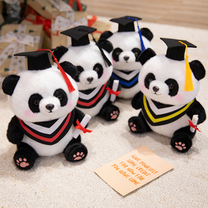 Panda di <span class=keywords><strong>Peluche</strong></span> Personalizzato con Logo e Nome, Morbido e Adorabile, <span class=keywords><strong>per</strong></span> Scuola e Laurea, Vendita all'Ingrosso - Product Image 2