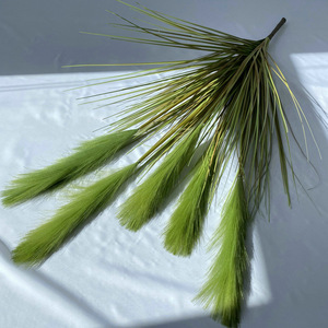 Roseau artificiel à plumes et feuilles 30cm-100cm, imperméable, pour décoration de mariage et de maison - Product Image 4