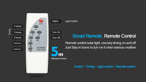 Faretto LED <span class=keywords><strong>Solare</strong></span> da Esterno IP66 5W 10W 15W, Luce di Proiezione LED <span class=keywords><strong>Solare</strong></span> con Pannello in Silicio Monocristallino - Product Image 4