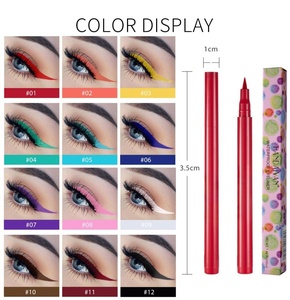 ดินสอเขียนขอบตา Charm Beauty เมคอัพมัลติโครม ดูโอโครม วีแกน กันน้ำ ชนิดน้ำ - Product Image 3