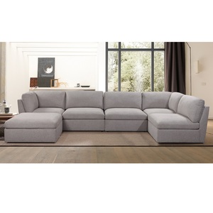Bọc Hình Chữ U Thoải Mái Cao Cấp Hiện Đại 2 Góc + 2P + Bộ Ghế Sofa Kết Hợp Không Có Ottoman - Product Image 2