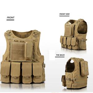 Chaleco Táctico de Seguridad Color Desierto, Personalizable, Venta al Por Mayor Directa de Fábrica, Chaleco de Seguridad para Caza y Actividades al Aire Libre - Product Image 4
