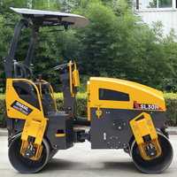 Compacteur 3 tonnes, 2 tonnes, 4 tonnes, nouveau type de machine routière, rouleau vibratoire compact, machinerie de construction, vente chaude