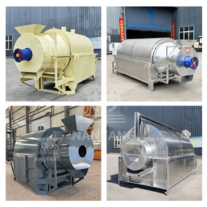 500kg par séchoir rotatif à petite échelle séchoir rotatif à grains alimentaires séchoir rotatif à cacao - Product Image 4