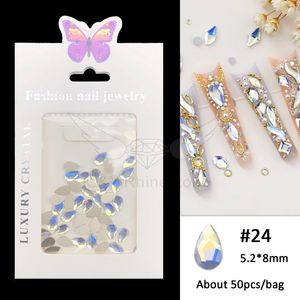 Juego de Uñas Moonlight CY, <span class=keywords><strong>Cristal</strong></span> AB, Diamantes de Lujo, Piedras de <span class=keywords><strong>Cristal</strong></span> para Decoración de Uñas, Mezcla de Formas, Piedras de Vidrio - Product Image 1