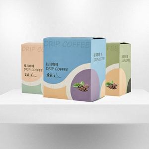 Kotak kemasan kopi <span class=keywords><strong>k</strong></span>-cup 12 Hitungan khusus cangkir kopi kapsul cetak produsen kotak kertas kardus kotak kopi kertas - Product Image 1