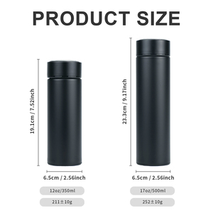 Bình giữ nhiệt hai lớp thân thiện với môi trường, dung tích 350ML/500ML, chất liệu thép không gỉ, chân không cách nhiệt, có nắp đậy. - Product Image 6