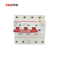 Disjoncteur miniature (MCB) en plastique DZ47LE-100 de haute qualité, capacité de coupure 10kA, 230V