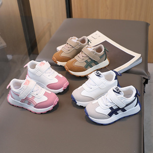 Nuevas Zapatillas Deportivas <span class=keywords><strong>de</strong></span> Otoño para Niños, Estilo Masculino, Mocasines <span class=keywords><strong>de</strong></span> Cuero Artificial, Zapatos para Correr para Niñas Pequeñas - Product Image 2